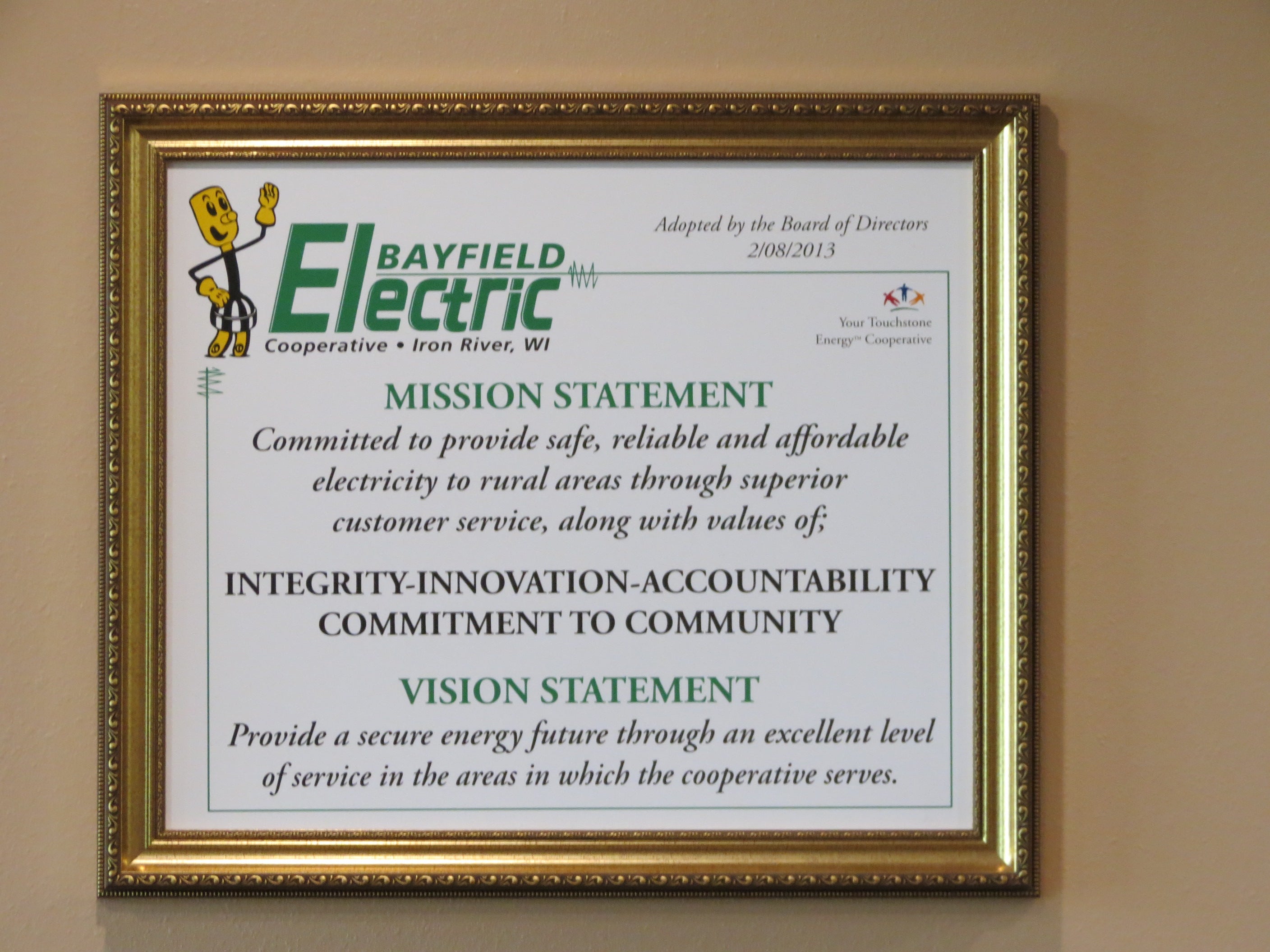 Statements Bayfield Electric Cooperative
